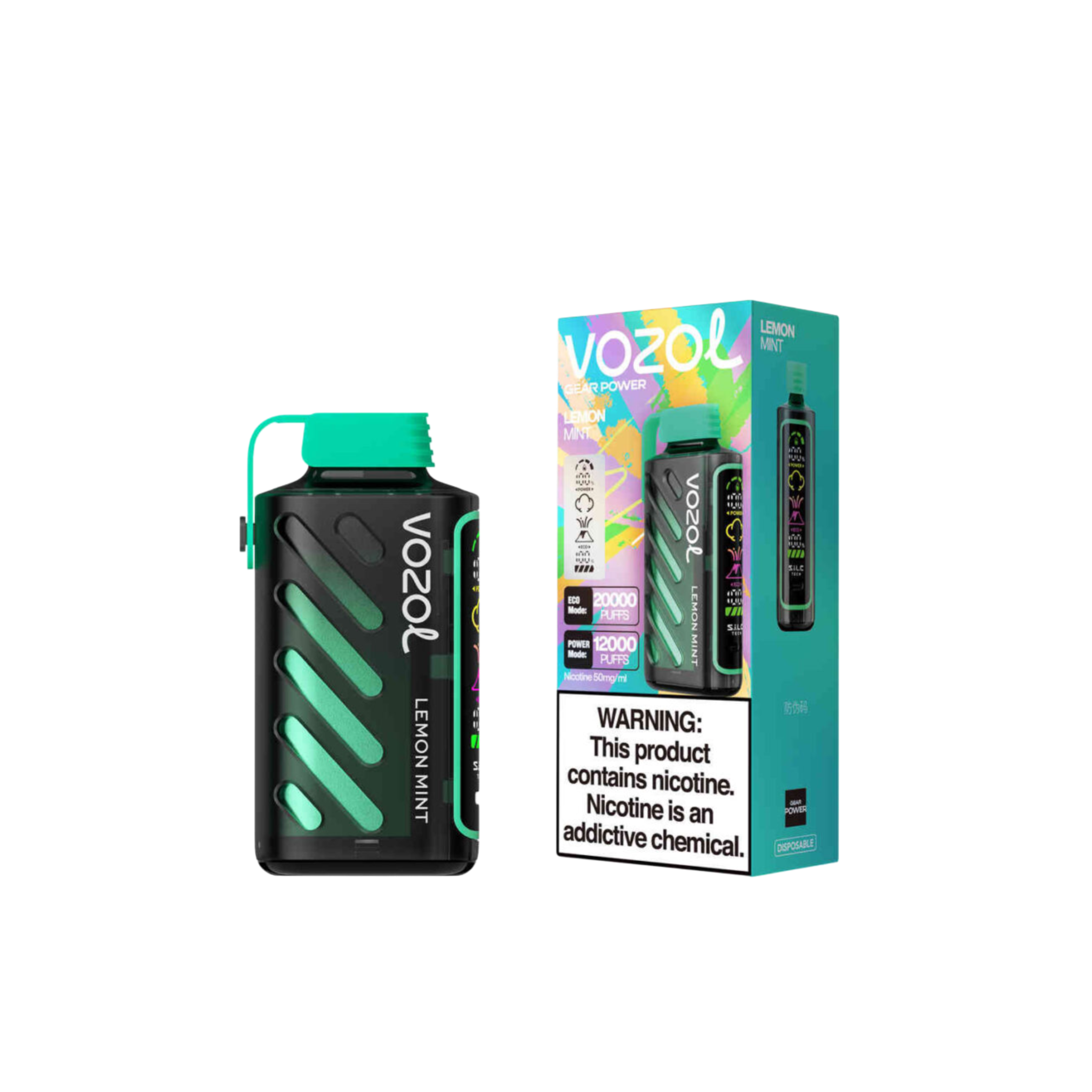 Vaper Desechable Fumot Digital Box 12K Blueberry Raspberry